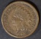 1861 INDIAN CENT  ORIGINAL XF/AU