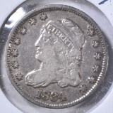 1834 BUST HALF DIME FINE LIGHT MARKS