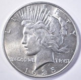 1935 PEACE DOLLAR  BU