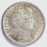 1911-D BARBER DIME  CH BU