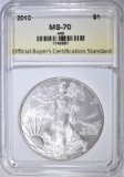 2010 AMERICAN SILVER EAGLE OBCS