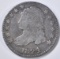 1824/2 BUST DIME, FINE  CLEANED