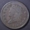 1814 LARGE CENT  F-VF  PLAIN 4