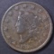 1828 LARGE CENT  VF/XF