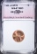 1982 LG DATE BRONZE CENT, WHSG SUPERB GEM BU RED