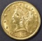 1856 $10 GOLD CH BU