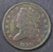 1829 HALF CENT   CH AU