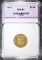 1870 $3.00 GOLD, NGP BU