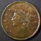1837 LARGE CENT, XF