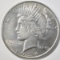 1934 PEACE DOLLAR  AU/BU