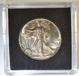 1942 WALKING LIBERTY HALF DOLLAR  GEM BU