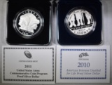 2010 DISABLED VETS & 2011 ARMY PROOF DOLLARS