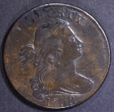 1798 LARGE CENT XF