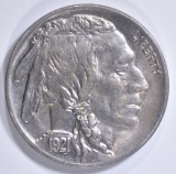 1921 BUFFALO NICKEL  CH/GEM BU