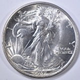 1917 WALKING LIBERTY HALF DOLLAR  GEM BU