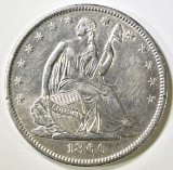 1860-O SEATED LIBERTY HALF DOLLAR BU