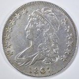 1807 BUST HALF DOLLAR  50/20  XF/AU