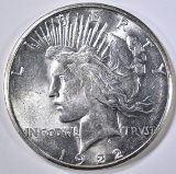 1922-S PEACE DOLLAR CH BU