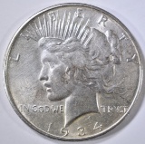 1934-D PEACE DOLLAR AU/BU