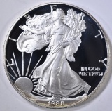 1988-S PROOF AMERICAN SILVER EAGLE