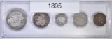 1895 COIN YEAR SET