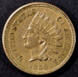 1859 INDIAN CENT AU