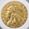 1913 $5 GOLD INDIAN  BU