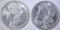 1888-O & 1896 MORGAN DOLLARS CH BU
