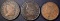 1828, 35, 53 HALF CENTS