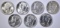 7 CH BU MERCURY DIMES