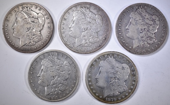 5-MORGAN DOLLARS: