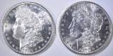 1879-S & 80-S MORGAN DOLLARS CH BU