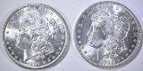 1882 & 1890 MORGAN DOLLARS CH BU