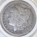 1879-CC MORGAN DOLLAR   FINE