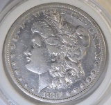 1881-CC MORGAN DOLLAR  FINE