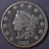 1833 LARGE CENT FINE