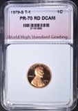 1979-S T-1  CENT WHSG PERFECT GEM PR RED DCAM