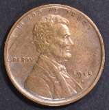 1915-S LINCOLN CENT AU/BU