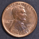 1926-S LINCOLN CENT AU/BU