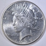 1927 PEACE DOLLAR CH BU