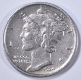 1924-D MERCURY DIME CH AU