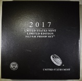 2017  US MINT LIMITED EDITION SILVER PROOF SET