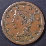 1856 UPRIGHT 5 LARGE CENT AU