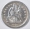 1841 SEATED LIBERTY DIME  BU