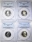 4-1976-S SILVER WASH.  QUARTERS PCGS PR-69 DCAM