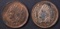 1900 & 01 INDIAN CENTS CH BU