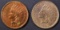 1903 & 05 INDIAN CENTS CH BU
