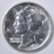 1917-D MERCURY DIME AU/BU