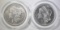 1878-S BU & 1881-O BU MORGAN DOLLARS