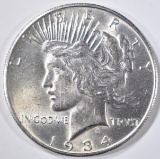 1934-S PEACE DOLLAR  BU